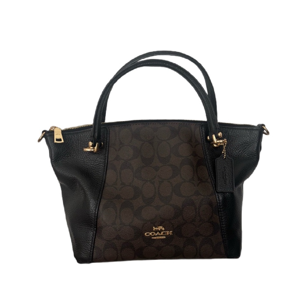 Coach Signature Black and Brown Tote (Note: OBO)
